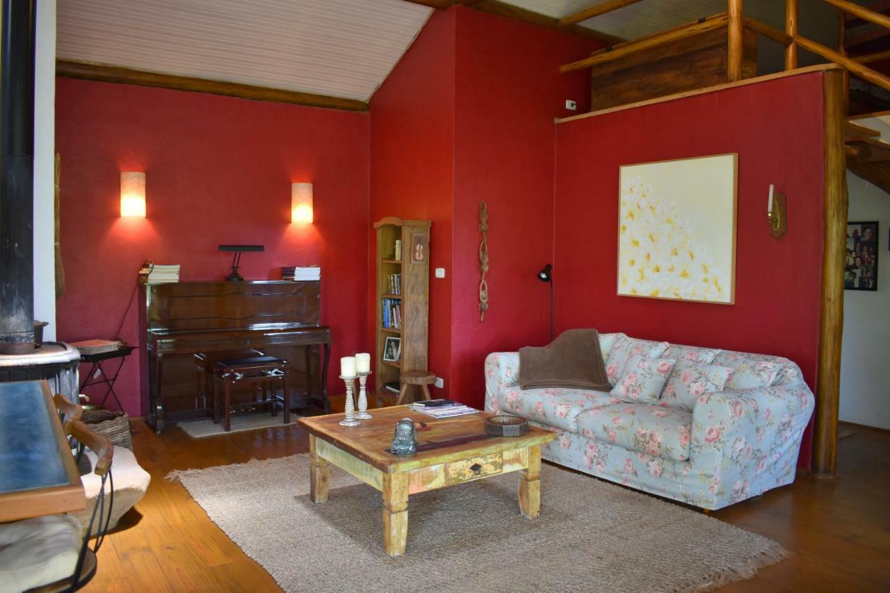 Chalet Da Hortensias Villa Cunha Luaran gambar